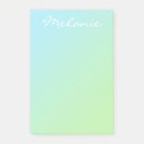 Search for script calligraphy post it notes Ombre