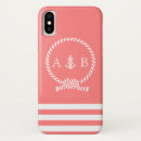 Search for anchor with rope iphone cases Nautical