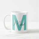Search for block letter mugs Black and white