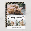 Search for meowy christmas cards Gold