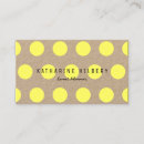 Search for polka dot business cards Interior designer
