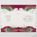 Search for parchment paper wedding programmes Elegant