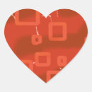 Search for valentine design stickers Red