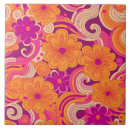 Search for 70s flowers tiles Retro