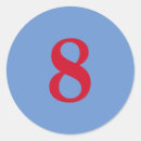 Search for number 8 stickers Eight