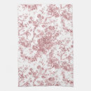 Search for vintage floral tea towels Toile de jouy