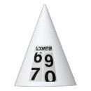 Search for 70th birthday paper party hats Seventy