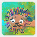 Search for lion painting stickers Colourful