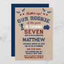 Search for rookie invitations Navy blue