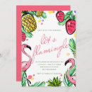 Search for flamingo hens party invitations Tropical bachelorette party