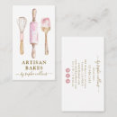 Search for modern bakery business cards Pastry chef