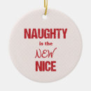 Search for naughty or nice christmas tree decorations Humour