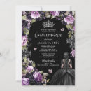 Search for purple butterfly quinceanera invitations Mexican spanish latina