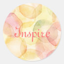 Search for watercolor design stickers Bright