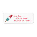 Search for fireworks return address labels Red white and blue
