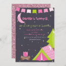 Search for glamping party invitations Camp