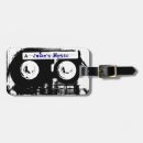 Search for cassette tape luggage tags Music