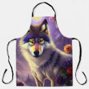 Search for wolf dog aprons Wolves