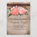 Search for burlap birthday invitations Vintage