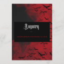 Search for spooky bridal shower invitations Gothic