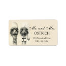 Search for husband and wife return address labels Vintage