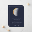Search for moon wedding invitations Black