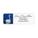 Search for swan bird return address labels White