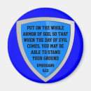 Search for armour magnets God