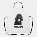 Search for funny poodle aprons Animal
