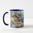 Search for coral reef fish mugs Underwater