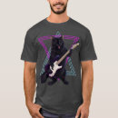 Search for cat playing guitar tshirts 80s
