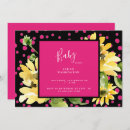 Search for fuchsia and black invitations Hot pink