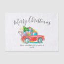 Search for red truck tissue paper Vintage