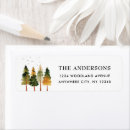 Search for watercolor return address labels autumn
