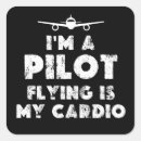 Search for funny pilot stickers Plane