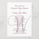 Search for burgundy and grey wedding invitations Script