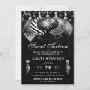 Search for christmas sweet 16 invitations Winter