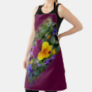 Search for pansies aprons Purple