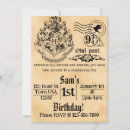 Search for witch birthday invitations Owl