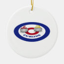 Search for curling christmas tree decorations Winter sports