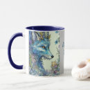 Search for blue fox mugs Forest