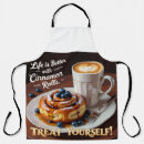 Search for cinnamon roll aprons Food