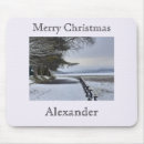 Search for snow scenes mousepads Winter