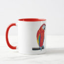 Search for scarlet macaw mugs Bird