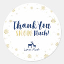 Search for winter wonderland thank you stickers Birthday
