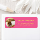 Search for graduations return address labels Class of 2024