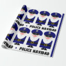Search for police christmas wrapping paper Officer