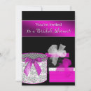 Search for fuschia bridal shower invitations Pink