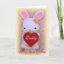 Search for bunny fathers day cards Cute