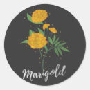 Search for marigold flowers stickers Bouquet